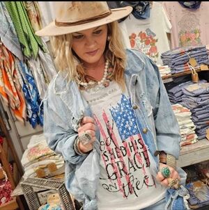 RB56 GOD shed His Grace Tee and Graphic Tee